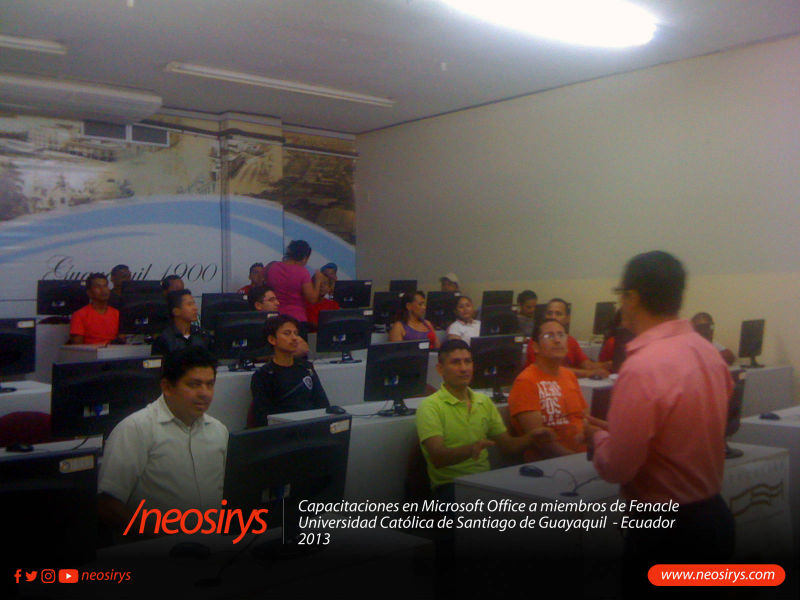 Neosirys Capacitaciones Guayaquil 2013