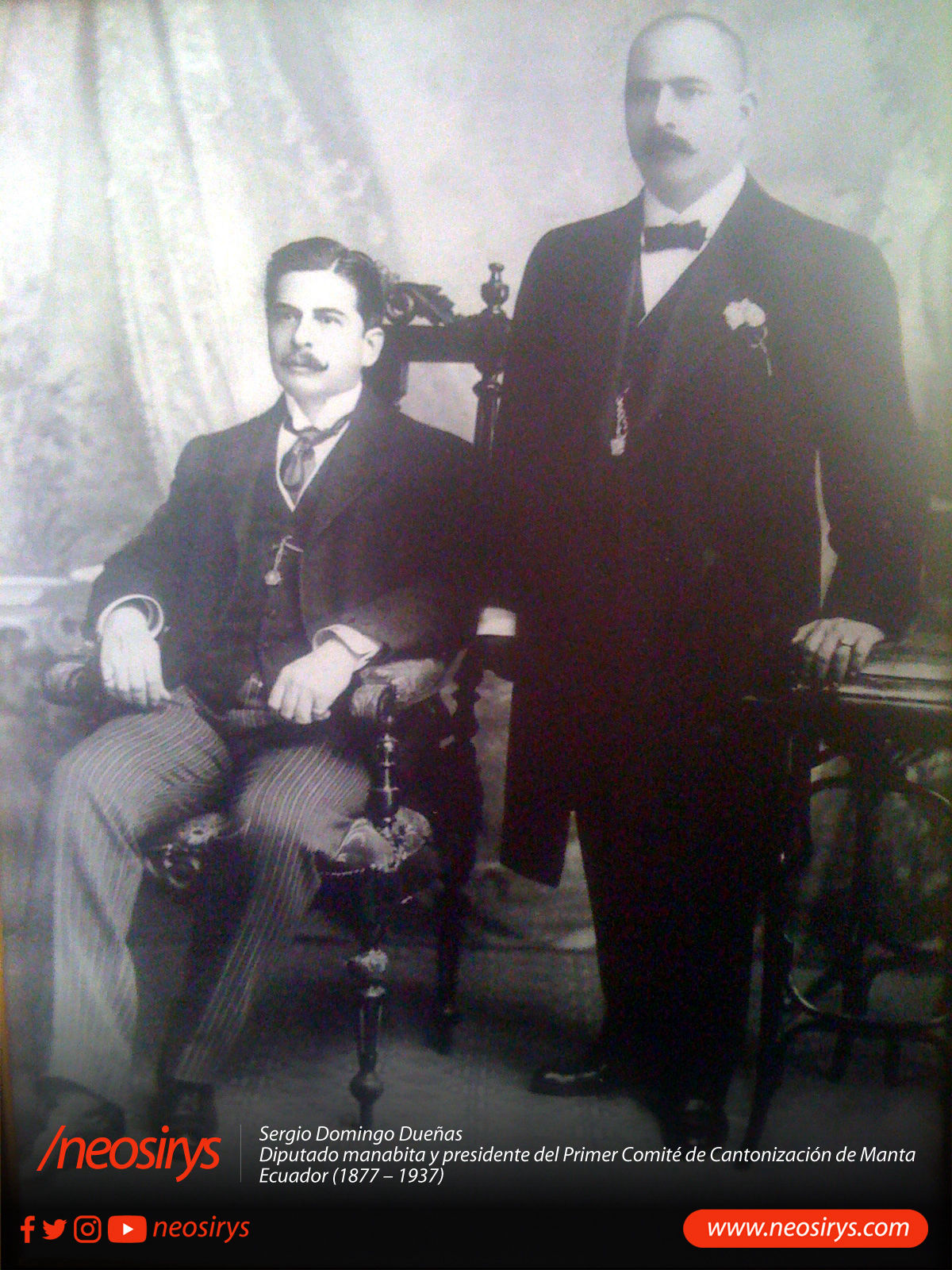 Sergio Domingo Dueñas, Neosirys, Manta, Ecuador