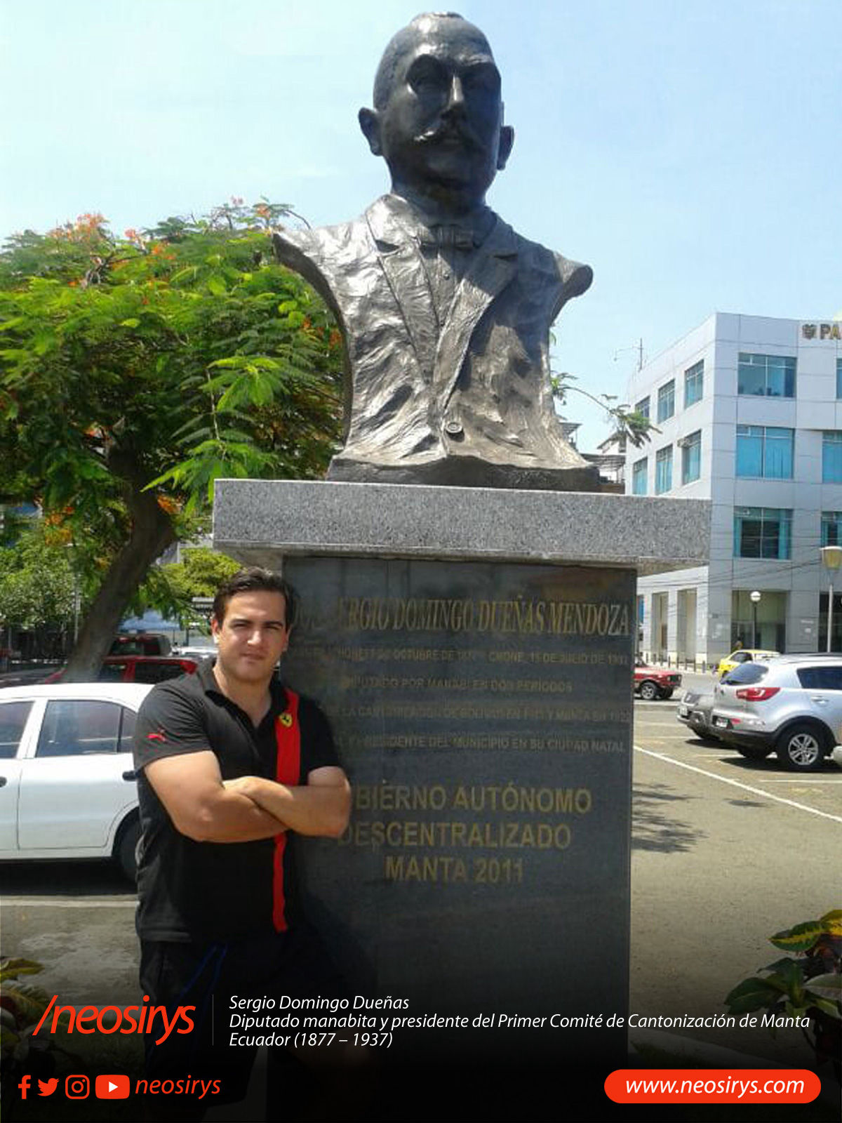 Petronio Dueñas bisnieto de Don Sergio Dueñas