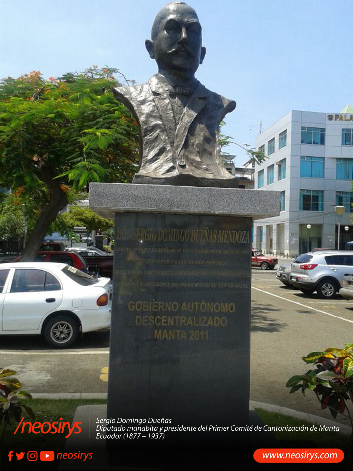 Sergio Domingo Dueñas, Neosirys, Manta, Ecuador